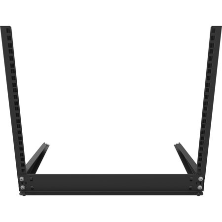 RACK SOLUTIONS 8U Tall 2Post Open Frame Desktop Rack - Overall Depth Is 12.66In,  111-5383